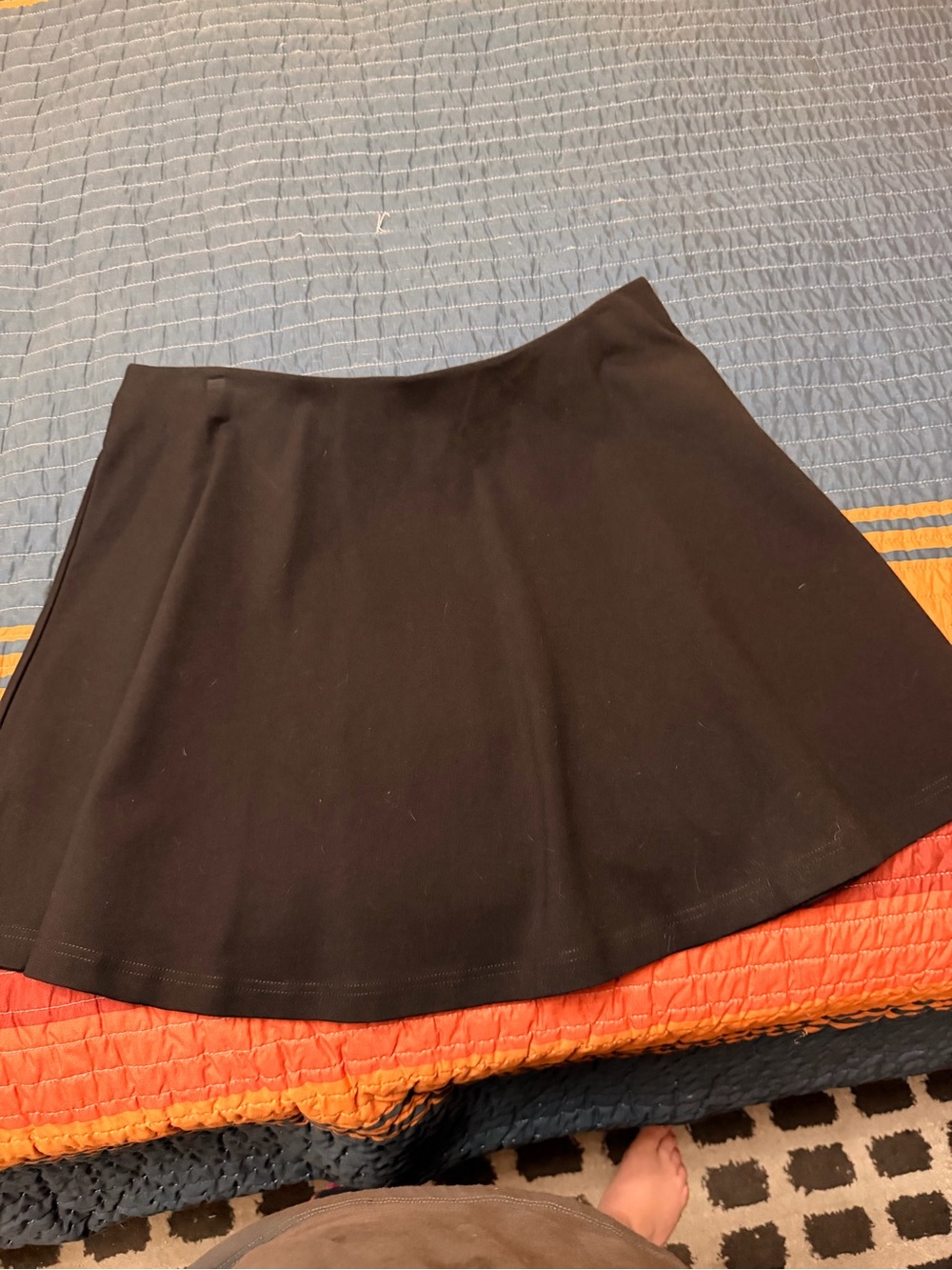 H&M Black Circle Skirt